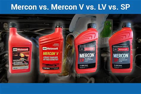 mercon v vs lv ford